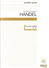 Sonata in a minor, HWV362 (Russell) available at Guitar Notes.