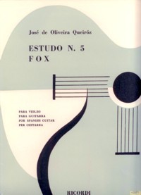 Estudo no.5; Fox available at Guitar Notes.