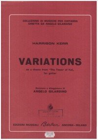 Variations (Gilardino) available at Guitar Notes.