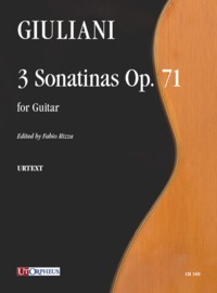 3 Sonatinas, op.71(Rizza) available at Guitar Notes.