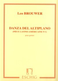 Danza del Altiplano [1962] available at Guitar Notes.