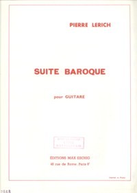 Suite baroque available at Guitar Notes.