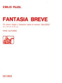 Fantasia Breve available at Guitar Notes.