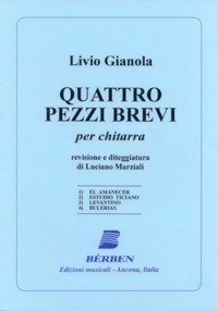 Quattro Pezzi Brevi (Marziali) available at Guitar Notes.
