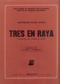 Tres en raya, concertino [Stg Orch] [GPR] available at Guitar Notes.