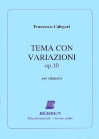 Tema con variazioni op.10 available at Guitar Notes.