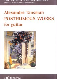 Posthumous Works (Biscaldi/Gilardino) available at Guitar Notes.