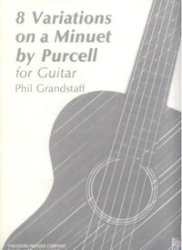 8 Variations on a Minuet by Purcell, op.23 available at Guitar Notes.