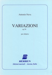 Variazioni, op.34(Agostinelli/Rossini) available at Guitar Notes.