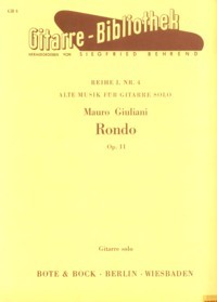 Rondo, op.11(Behrend) available at Guitar Notes.